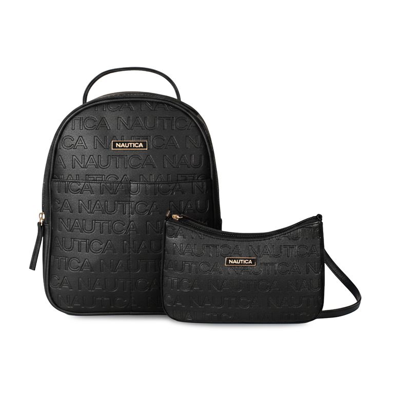 Pack Mochila Queen + Cartera Lady negra Negro TALLA UNICA