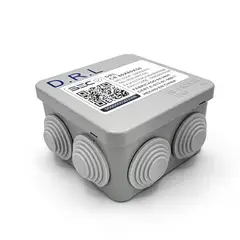 DRL LIGHTING - Caja Estanca Derivación Drl Ip40 Pvc 80x80x50mm Conos Sec Gris