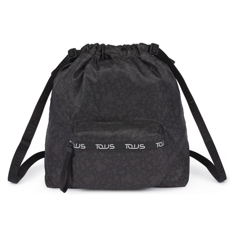 TOUS - Mochila Plana Km Sport Negra Mujer Tous