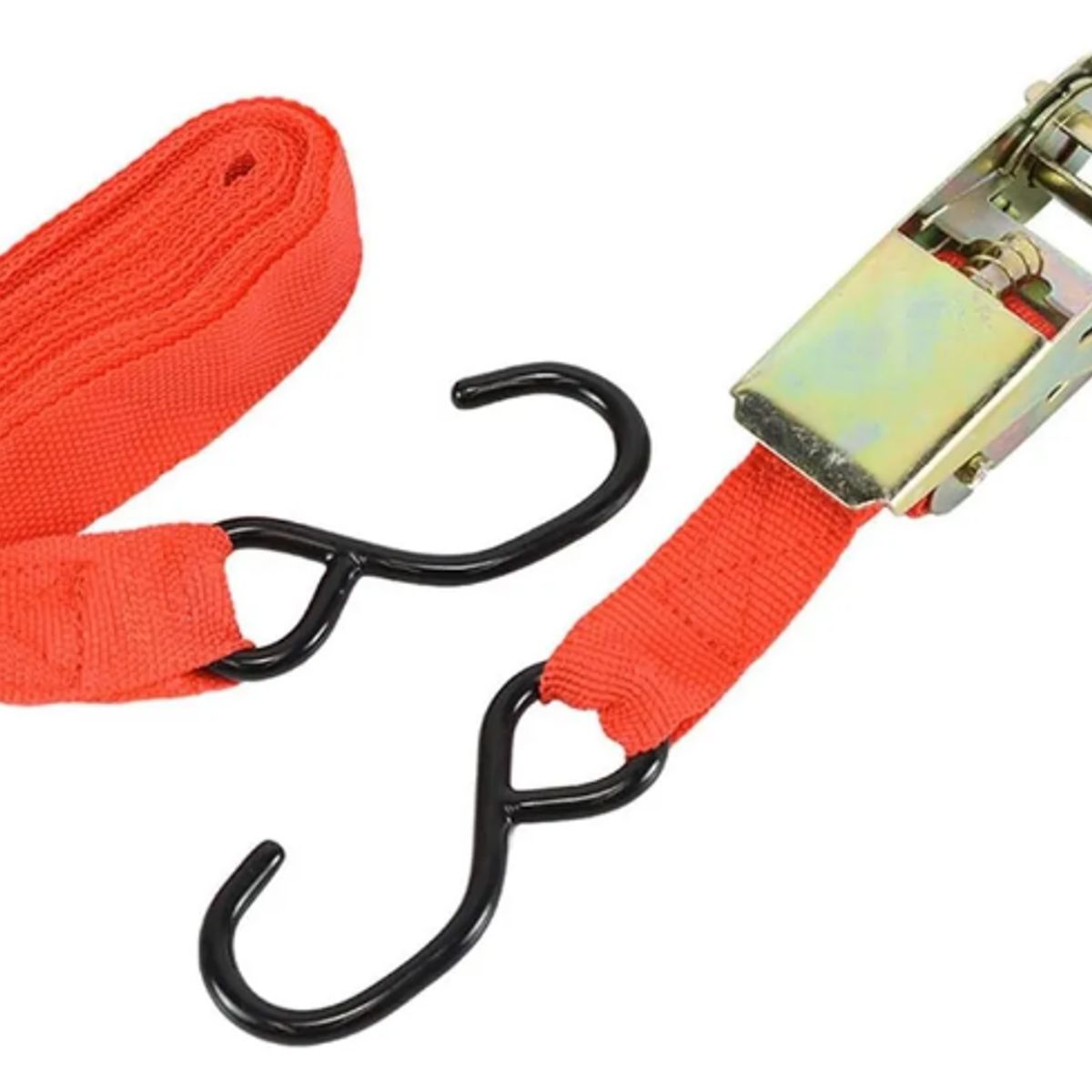 GENERICO - Set De Cintas De Amarre Eslinga Con Rachet 4,5 Metrosx2,5cm