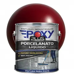 EPOXY - PORCELANATO LIQUIDO PREMIUM - KIT GALÓN - ROJO PÚRPURA RAL 3004