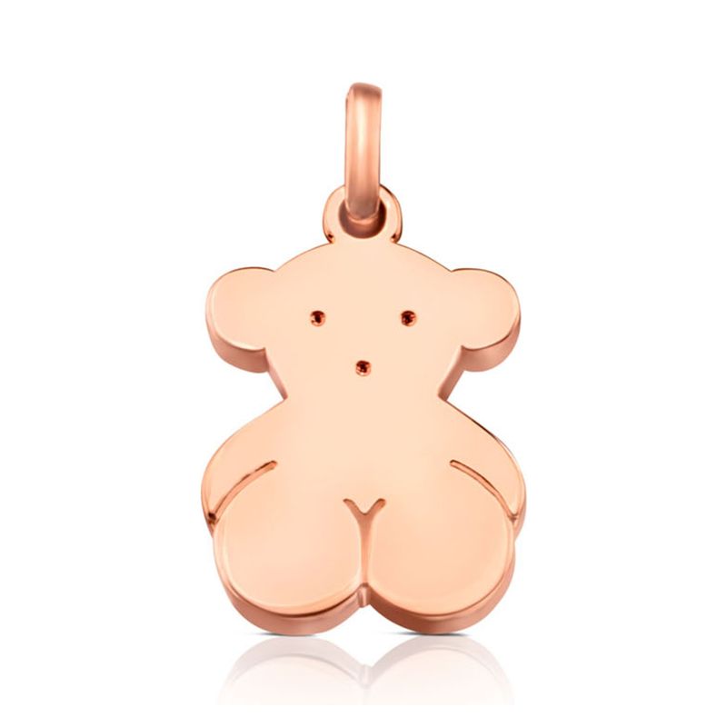 TOUS - Tous  Colgante Mediano Sweet Dolls Oso De Plata Vermeil Rosa