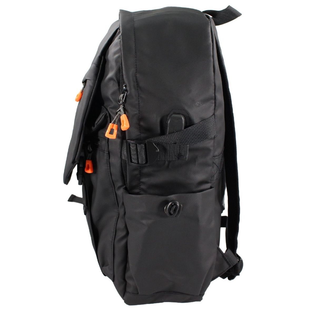 Mochila Negra Casual Outdoor Cómoda Ideal Uso Diario - SC, marca GENERICO - Foto Principal