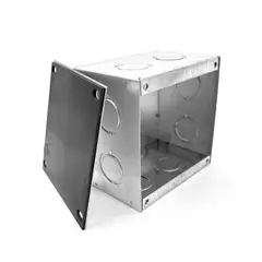 DRL LIGHTING - Caja Estanca Metálica Galvanizada Csello Drl 100x100x65mm Galvanizada