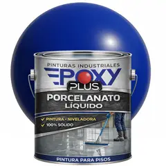 EPOXY - PORCELANATO LIQUIDO PREMIUM - KIT GALÓN - AZUL ULTRAMAR RAL 5002