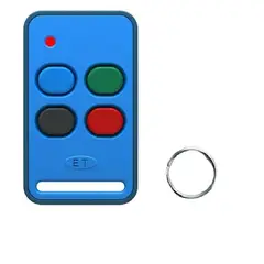 NICE - Control Remoto ETSYSTEM TX4 Mix RC 433 Mhz