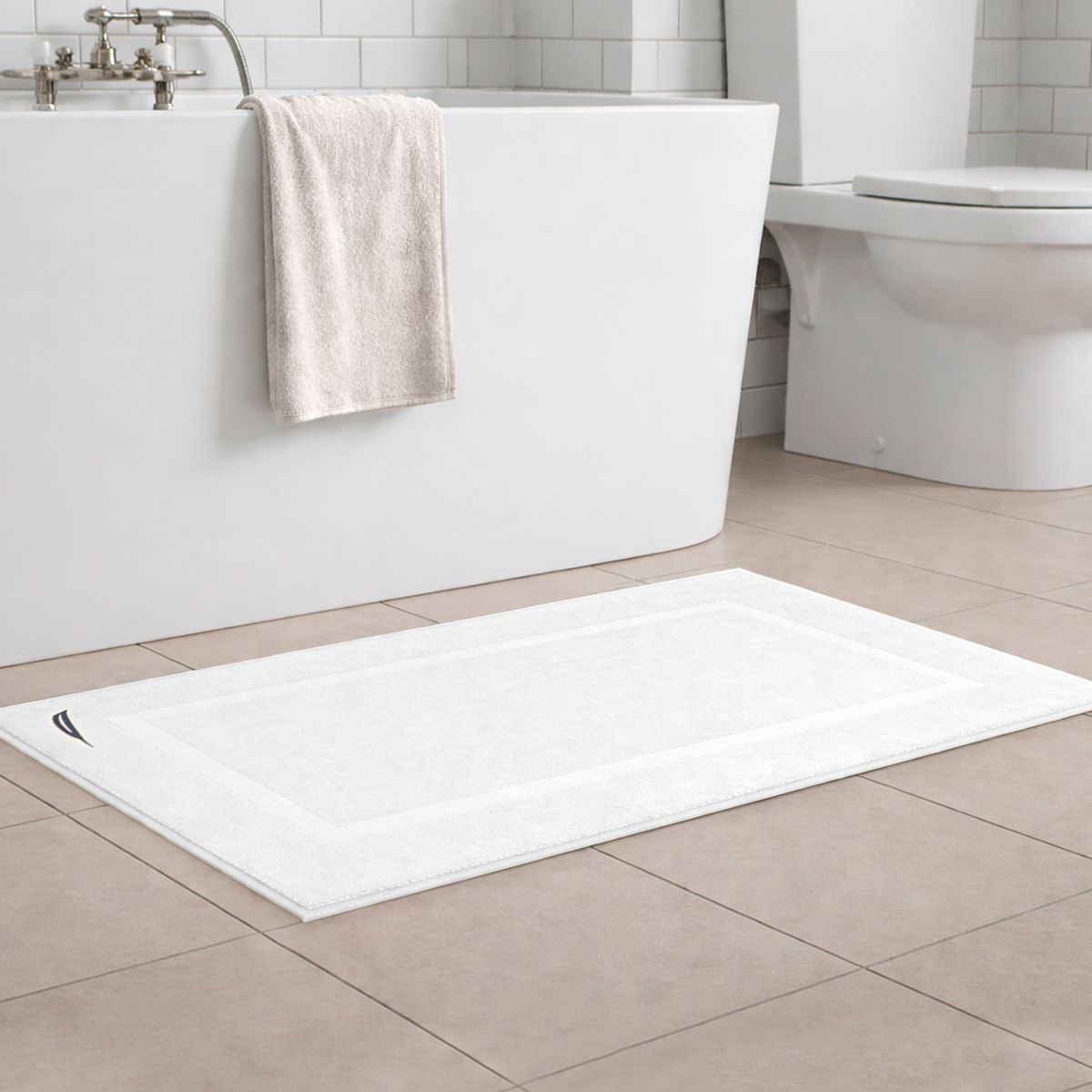 NAUTICA - Toalla de piso SIGNATURE Nautica Home 100% algodón 45x76cm