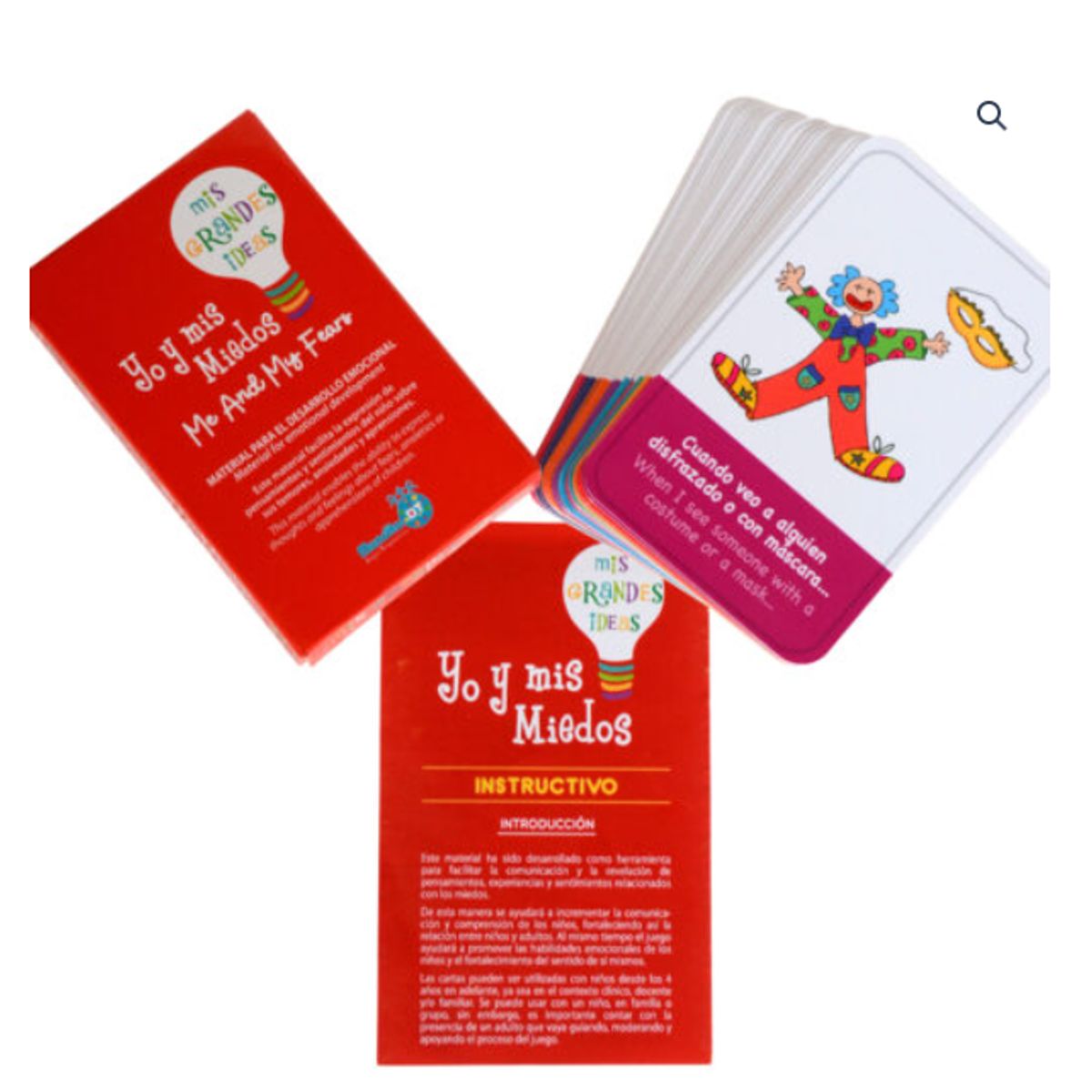 GENERICO - Juego de cartas Yo y mis miedos