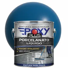 EPOXY - PORCELANATO LIQUIDO PREMIUM - KIT GALÓN - AZUL ESTADOS UNIDOS RAL 5009
