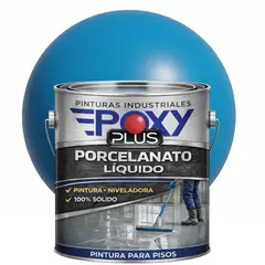 EPOXY - PORCELANATO LIQUIDO PREMIUM - KIT GALÓN - AZUL LUMINOSO RAL 5015