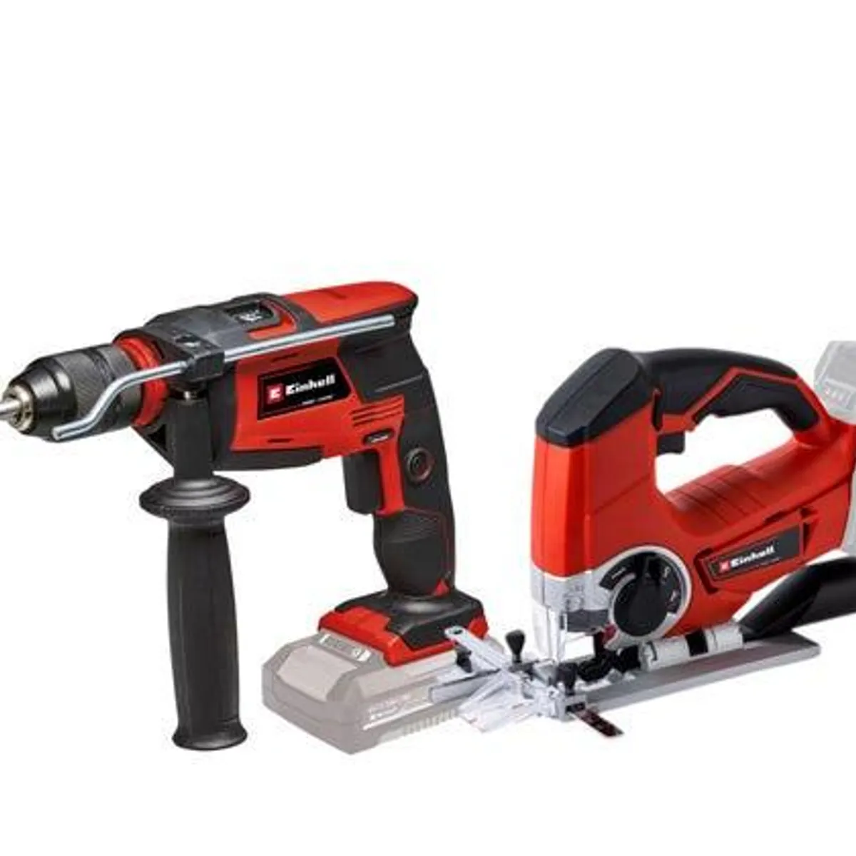 EINHELL - Kit Einhell Taladro 18v Te-id 18 Li + Sierra Te-js 18 Li