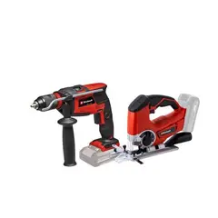 EINHELL - Kit Taladro 18v Te-id 18 Li + Sierra Te-js 18 Li