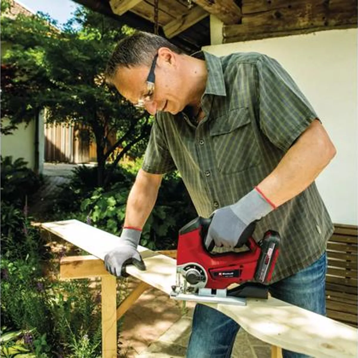 EINHELL - Kit Einhell Taladro 18v Te-id 18 Li + Sierra Te-js 18 Li