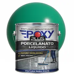 EPOXY - PORCELANATO LIQUIDO PREMIUM - KIT GALÓN - VERDE ESMERALDA RAL 6001