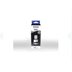 EPSON - Tinta Botella T504 127ml Ecotank Negro C13t03n12a