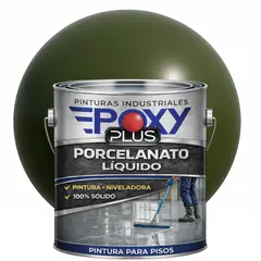 EPOXY - PORCELANATO LIQUIDO PREMIUM - KIT GALÓN - OLIVA GRISÁCEO RAL 6006