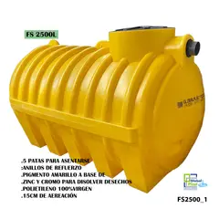 GENERICO - Fosa septica 2500L disolvente de desechos