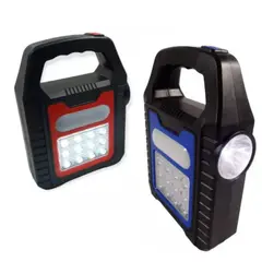 GENERICO - Foco Linterna LED Solar Cuadrada Potente Recargable y Compacta