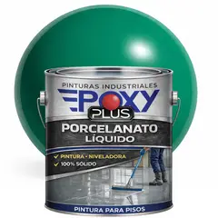 EPOXY - PORCELANATO LIQUIDO PREMIUM - KIT GALÓN - VERDE TURQUESA RAL 6016