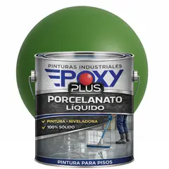 EPOXY - PORCELANATO LIQUIDO PREMIUM - KIT GALÓN - VERDE HELECHO RAL 6025