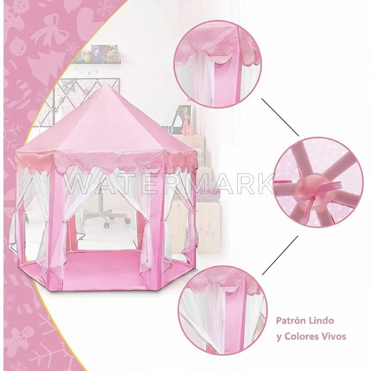 GENERICO - Carpa Infantil Castillo Princesa