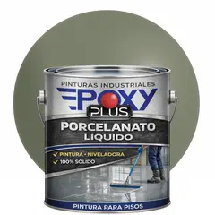 EPOXY - PORCELANATO LIQUIDO PREMIUM - KIT GALÓN - GRIS OLIVA RAL 7002