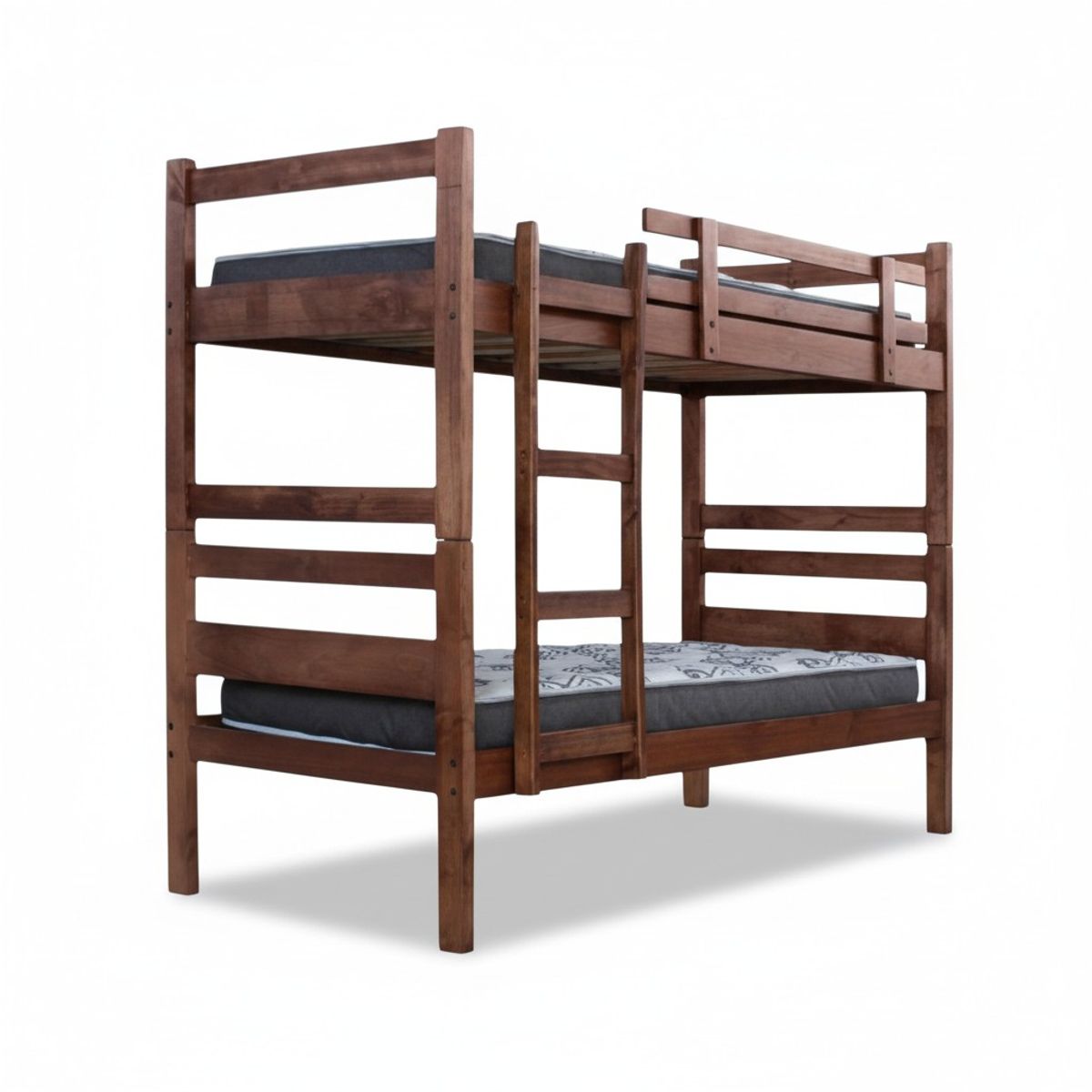 BLOCCARE - Camarote Desmontable Doble Con Colchones 1.5 Plaza