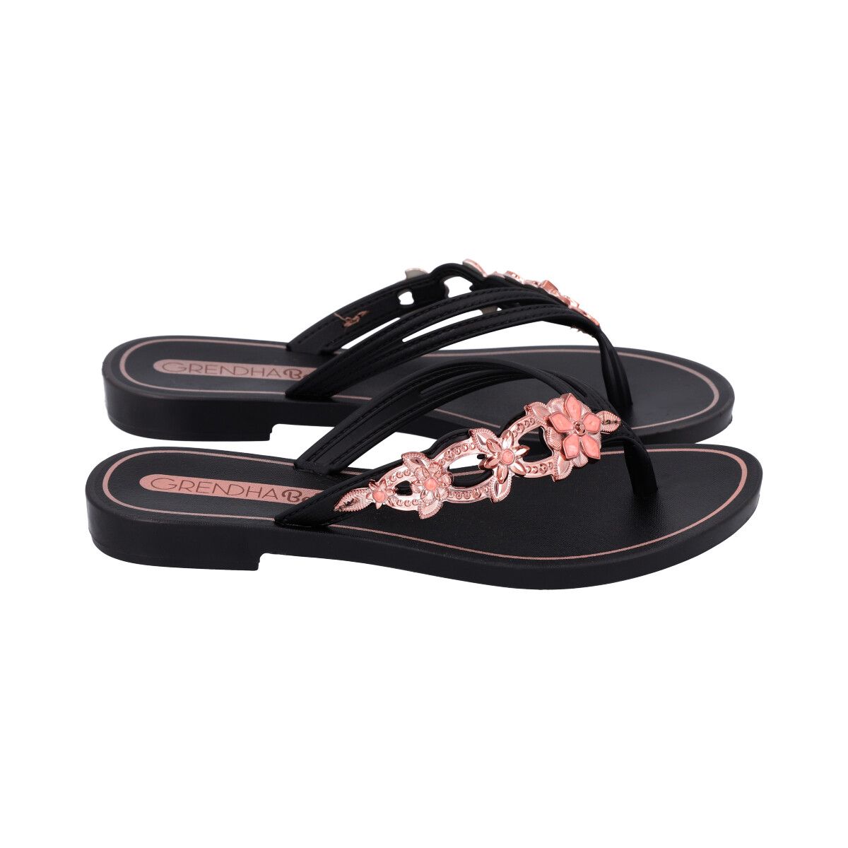 GRENDHA - Sandalia 3070 Kids Negro Grendha