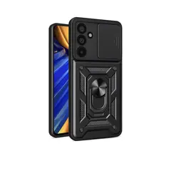 GENERICO - Carcasa Armor Anillo Para Samsung A17 5g - Negro