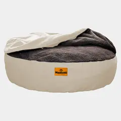 GENERICO - Cama con manta 110x20 Para Mascotas Rosada