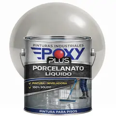 EPOXY - PORCELANATO LIQUIDO PREMIUM - KIT GALÓN - GRIS PLATINO RAL 7036