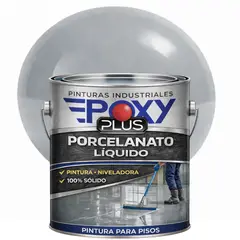 EPOXY - PORCELANATO LIQUIDO PREMIUM - KIT GALÓN - GRIS TRPAFICO RAL 7042
