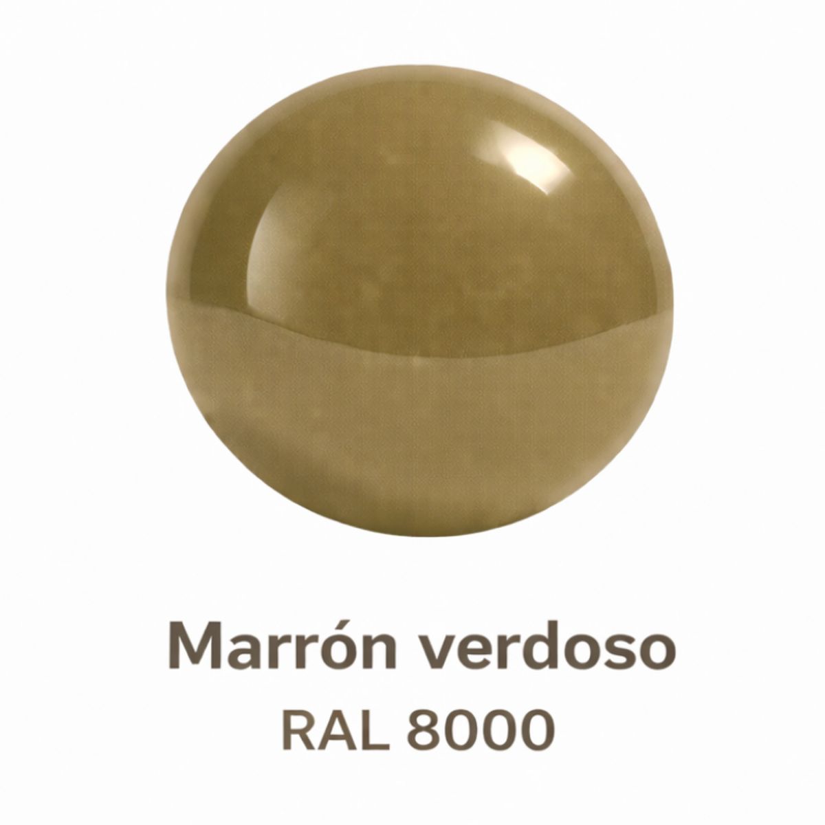 EPOXY - PORCELANATO LIQUIDO PREMIUM - KIT GALÓN - MARRÓN VERDOSO RAL 8000