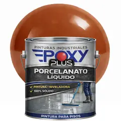 EPOXY - PORCELANATO LIQUIDO PREMIUM - KIT GALÓN - MARRÓN COBRE RAL 8004