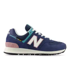 NEW BALANCE - Zapatillas Urbana Mujer 574 Morada/Blanca