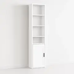 KLIK - Librero MultiStore con Puerta - Blanco