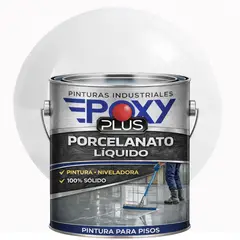 EPOXY - PORCELANATO LIQUIDO PREMIUM - KIT GALÓN - BLANCO SEÑAL RAL 9003