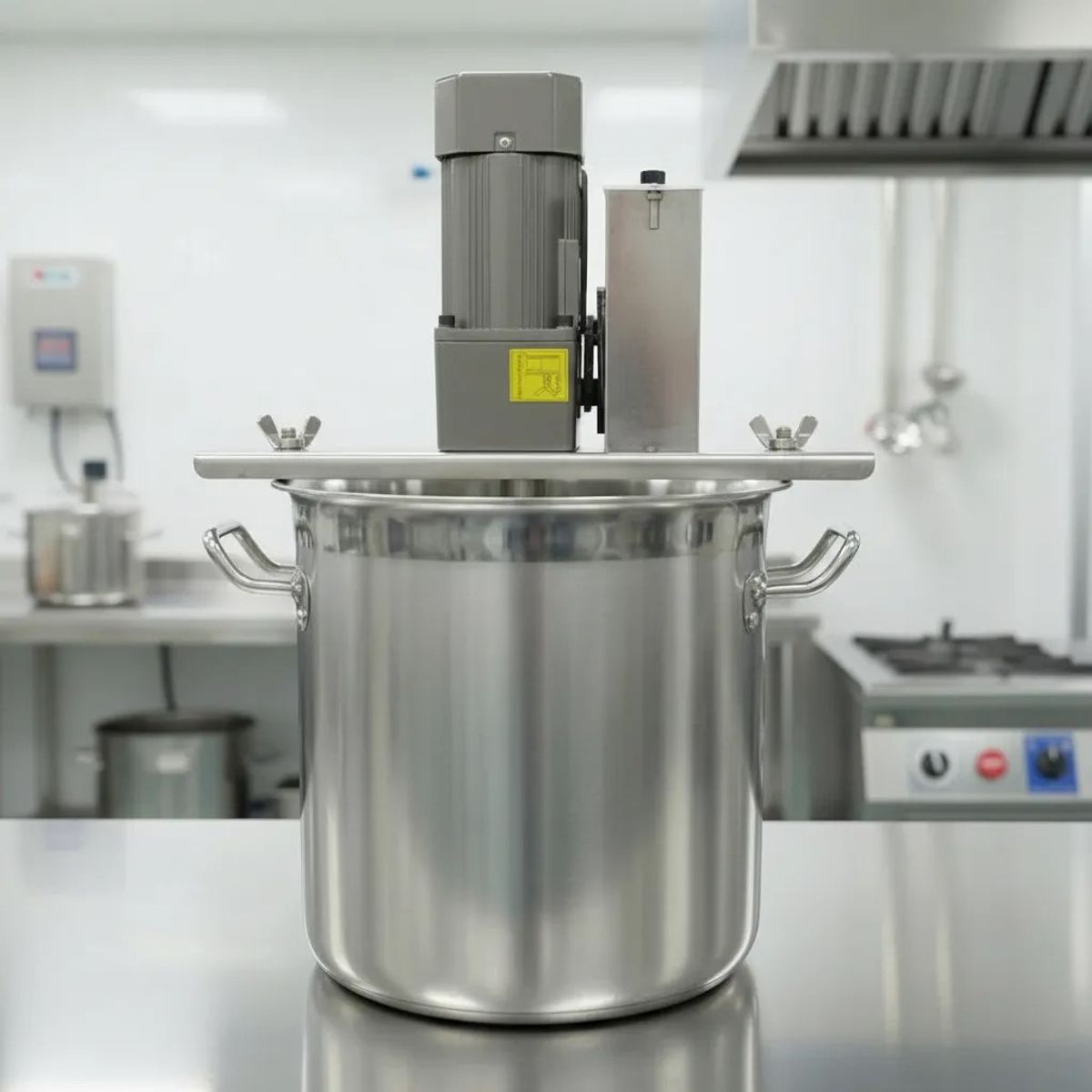 GENERICO - OLLA REVOLVEDORA AUTOMÁTICA PROFESIONAL 15 LITROS