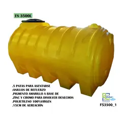 GENERICO - Fosa septica 3500L disolvente de desechos