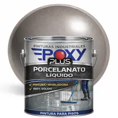 EPOXY - PORCELANATO LIQUIDO PREMIUM - KIT GALÓN - GRIS ALUMINIO RAL 9007