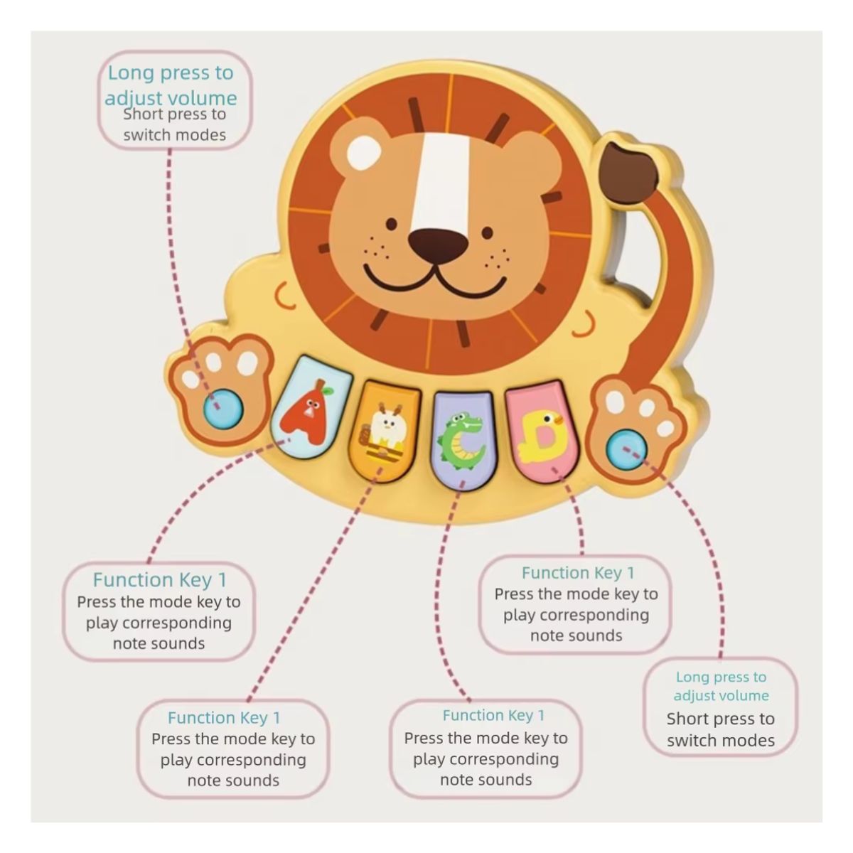 OEM - ANDADOR DE EMPUJE MULTIFUNCIONAL PARA BEBE azul