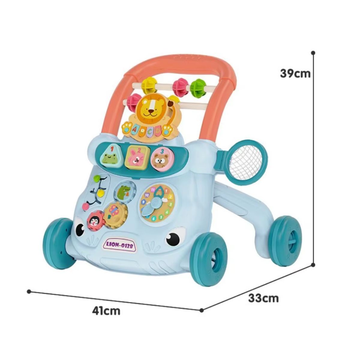 OEM - ANDADOR DE EMPUJE MULTIFUNCIONAL PARA BEBE azul