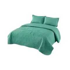 GENERICO - Cubrecama SUPER KING Quilt reversible Elegante