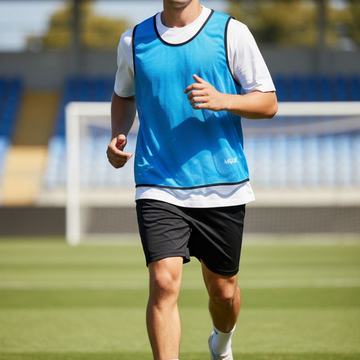 MUUK - PACK 10 UN PETO DEPORTIVO MUUK XXV CELESTE TALLA  M