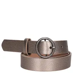 POLLINI - Cinturón Mujer Casual Plateado