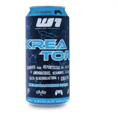WINKLER NUTRITION - Pre Entreno Kreator 473 Ml: Potencia, Enfoque Y Cero Azucar