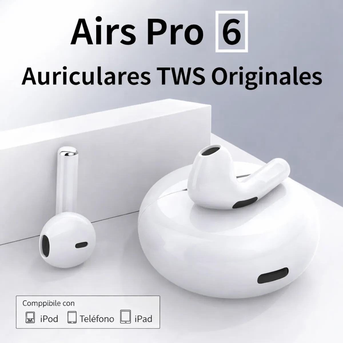 GENERICO - Audífonos Inalámbricos Pro 6 TWS Bluetooth