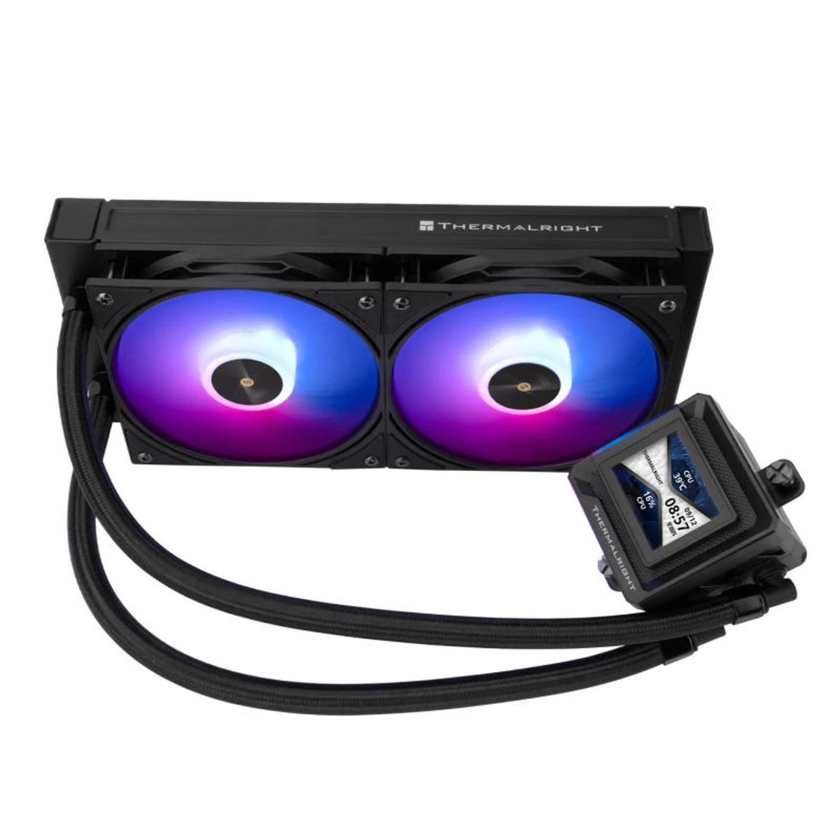 GENERICO - Thermalright Ref Liq Frozen Warframe 240 SE ARGB BLACK