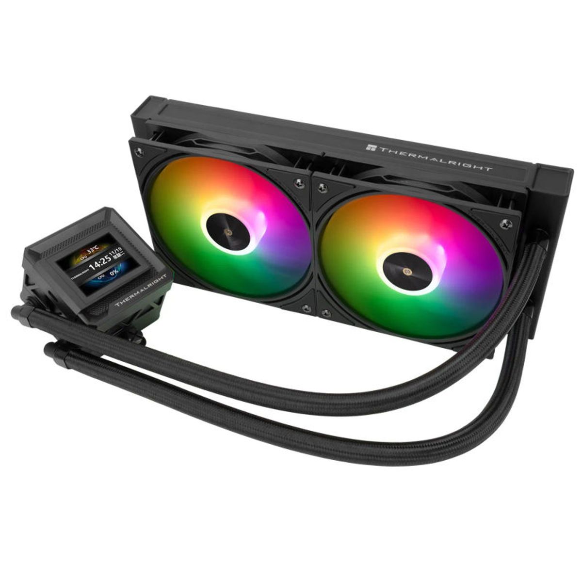 GENERICO - Thermalright Ref Liq Frozen Warframe 240 SE ARGB BLACK