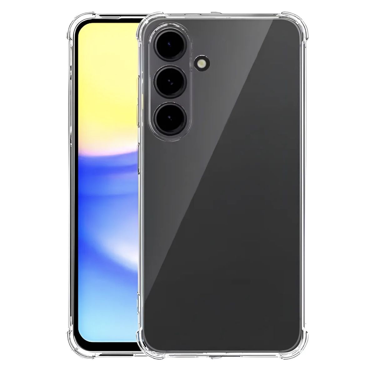 GENERICO - Carcasa Transparente Reforzada Para Samsung A17 5G